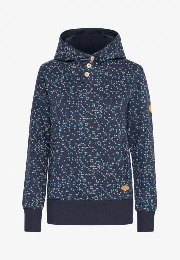 Пуловер с капюшоном