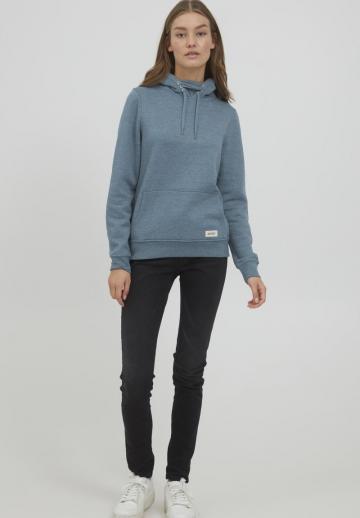 Пуловер с капюшоном