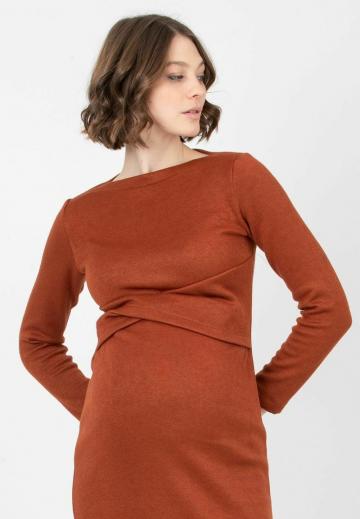 Пуловер для беременных