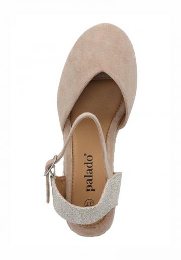 Туфли на танкетке