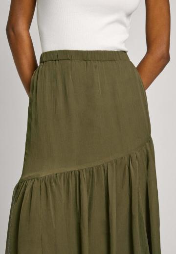 Юбка с воланами