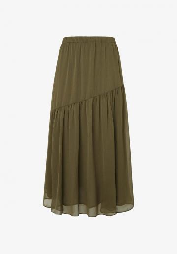 Юбка с воланами