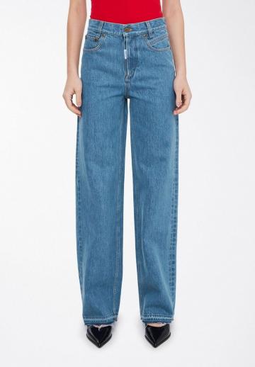 Прямые джинсы
