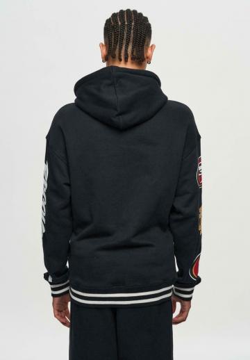 Пуловер с капюшоном