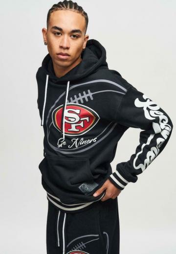 Пуловер с капюшоном