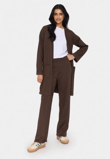 Длинный жилет