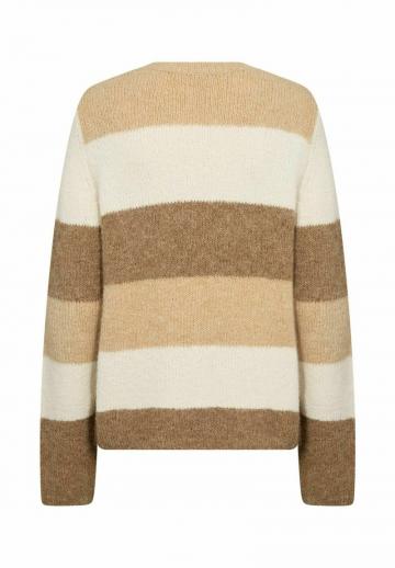 Пуловер в полоску