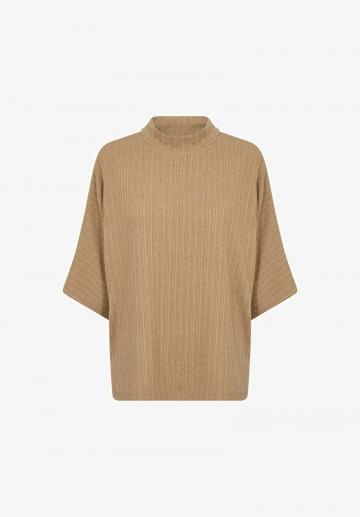 Пуловер с рукавом три четверти