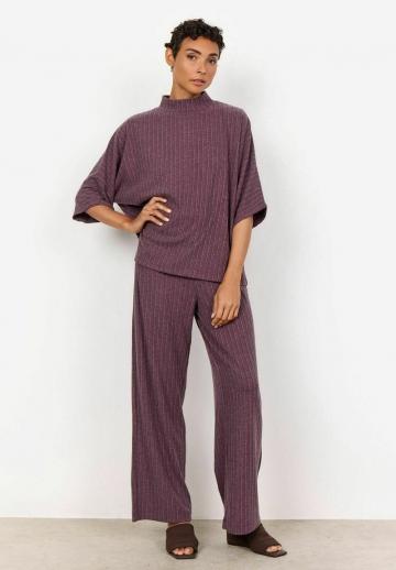 Пуловер с рукавом три четверти