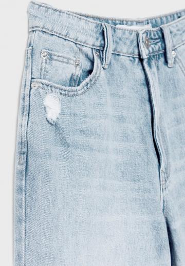 Прямые джинсы