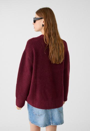 Длинный пуловер