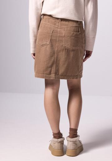 Юбка с накладными карманами