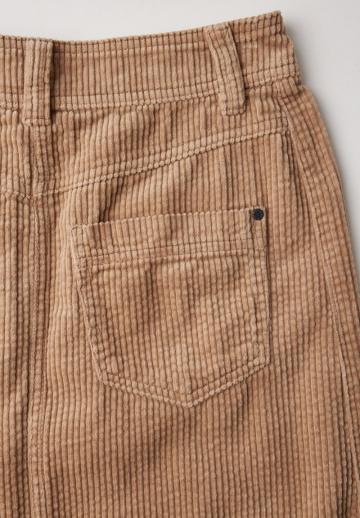 Юбка с накладными карманами