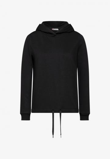 Пуловер с капюшоном