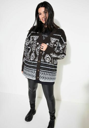 Длинный кардиган