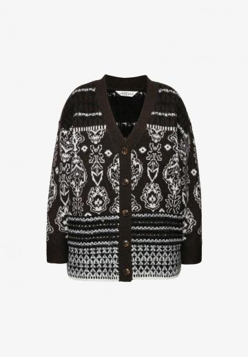 Длинный кардиган