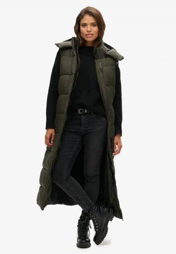 Длинный жилет