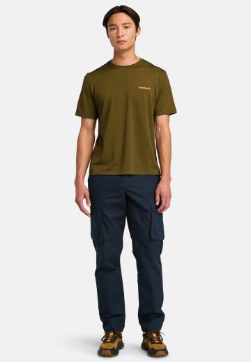 Брюки с накладными карманами