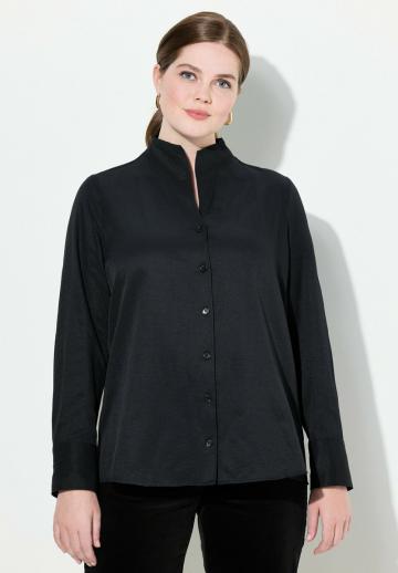 Атласная блузка