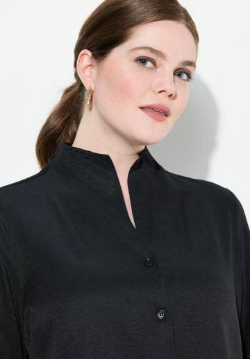 Атласная блузка