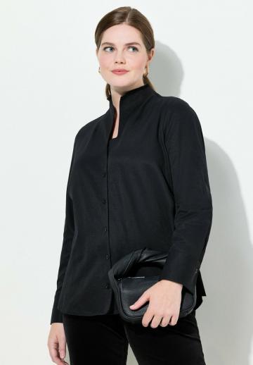 Атласная блузка