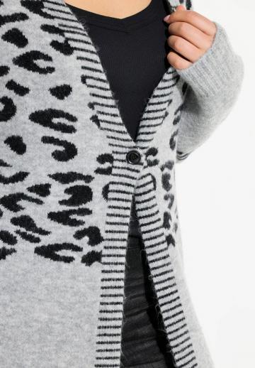 Длинный кардиган