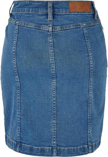 Юбка с накладными карманами