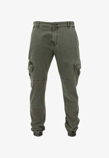 Брюки с накладными карманами