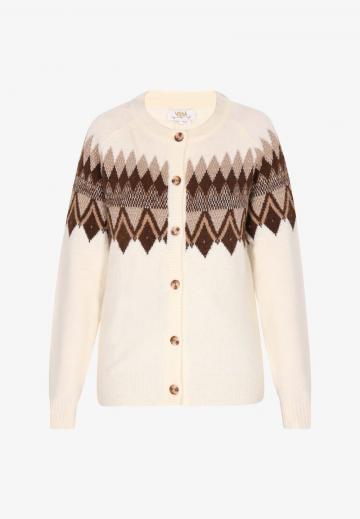 Жаккардовая кофта