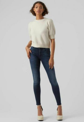 Пуловер с коротким рукавом