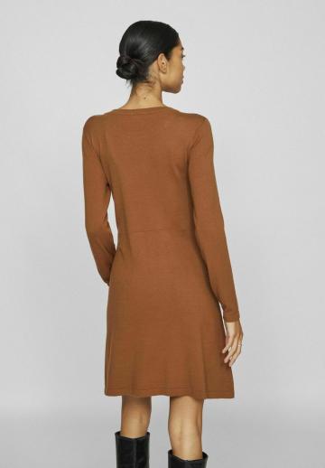 Вязаное платье