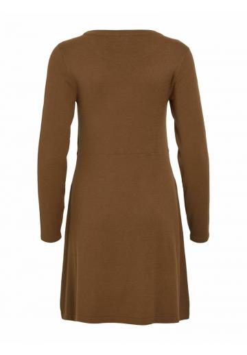 Вязаное платье