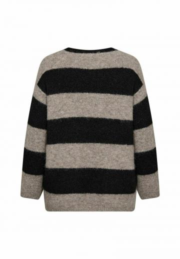 Пуловер в полоску