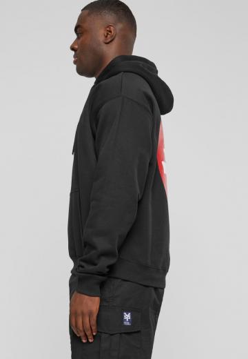 Пуловер с капюшоном