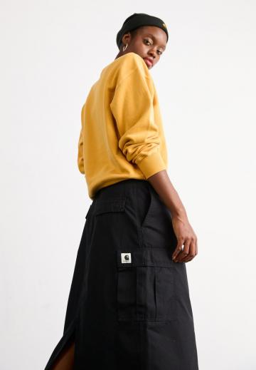 Юбка с накладными карманами