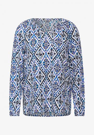 Атласная блузка