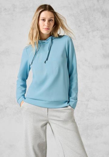 Пуловер с капюшоном