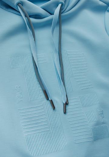 Пуловер с капюшоном