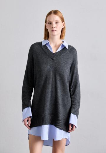 Вязаное платье