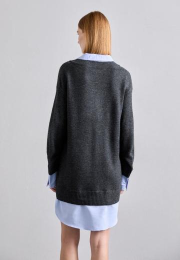 Вязаное платье