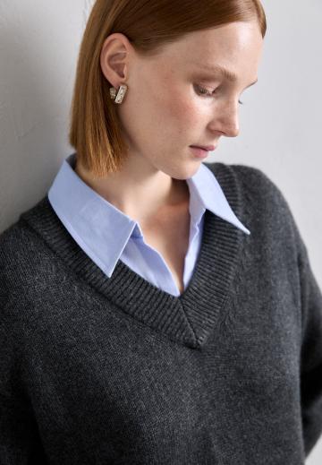 Вязаное платье