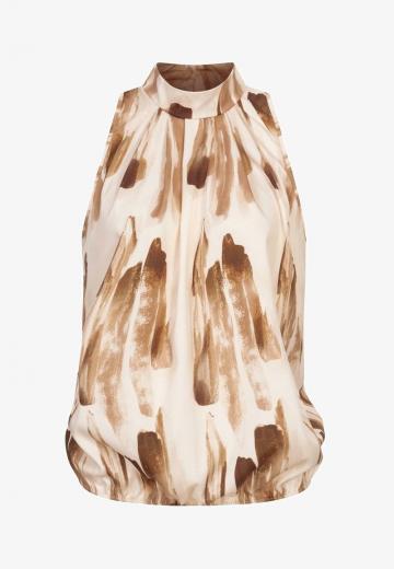 Блузка без рукавов