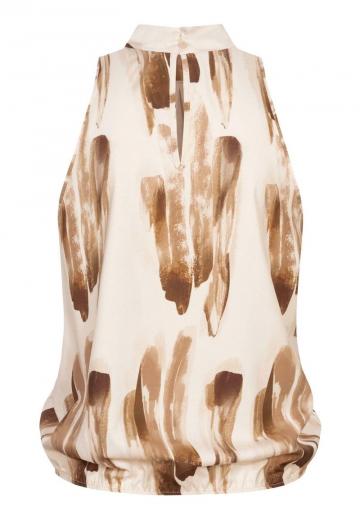 Блузка без рукавов