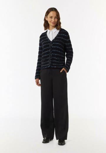 Жаккардовая вязаная кофта