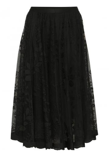 Юбка с воланами