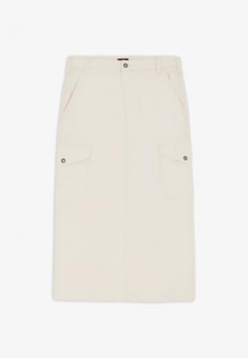 Юбка с накладными карманами