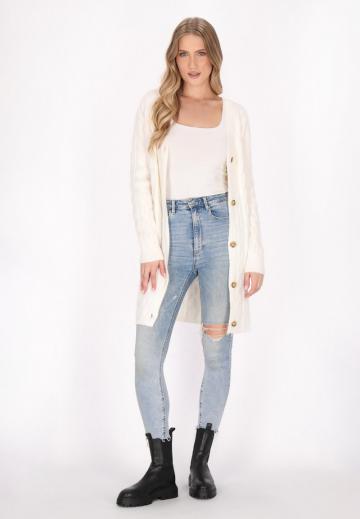 Длинный жилет