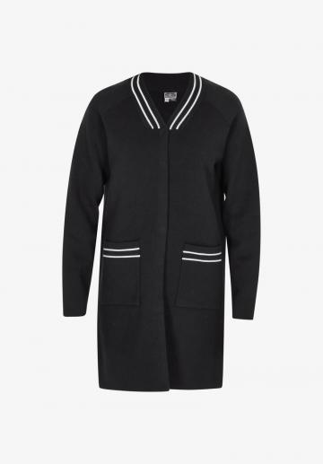 Длинный жилет