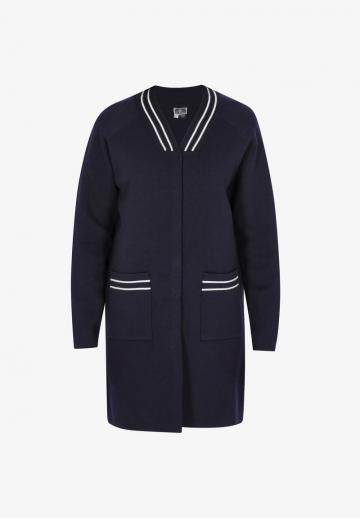 Длинный жилет