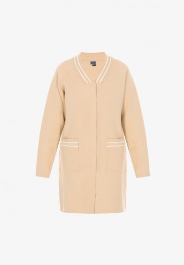 Длинный жилет